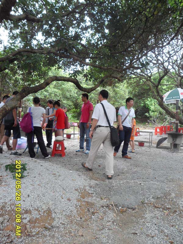 2012-5-26“杨梅坑”户外活动图集 小息过后，准备分工