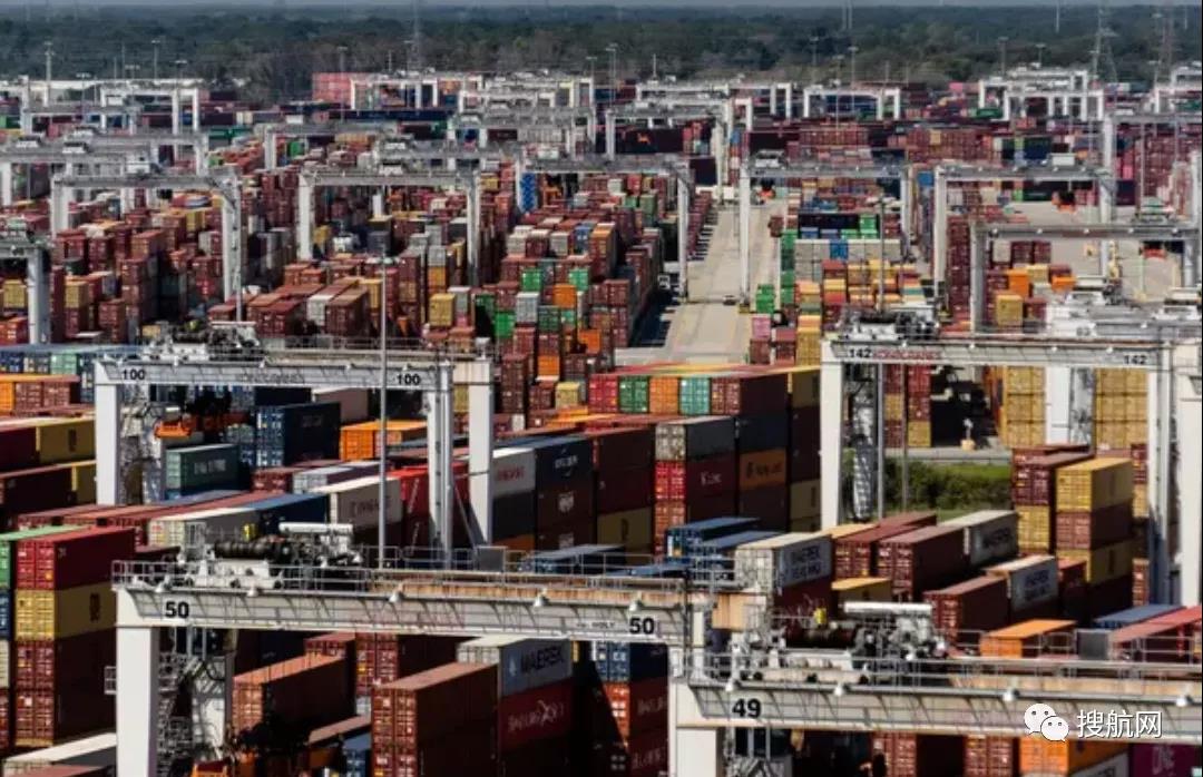 拥堵蔓延！该大港8万集装箱积压，最长滞留了一个月，船公司跳港