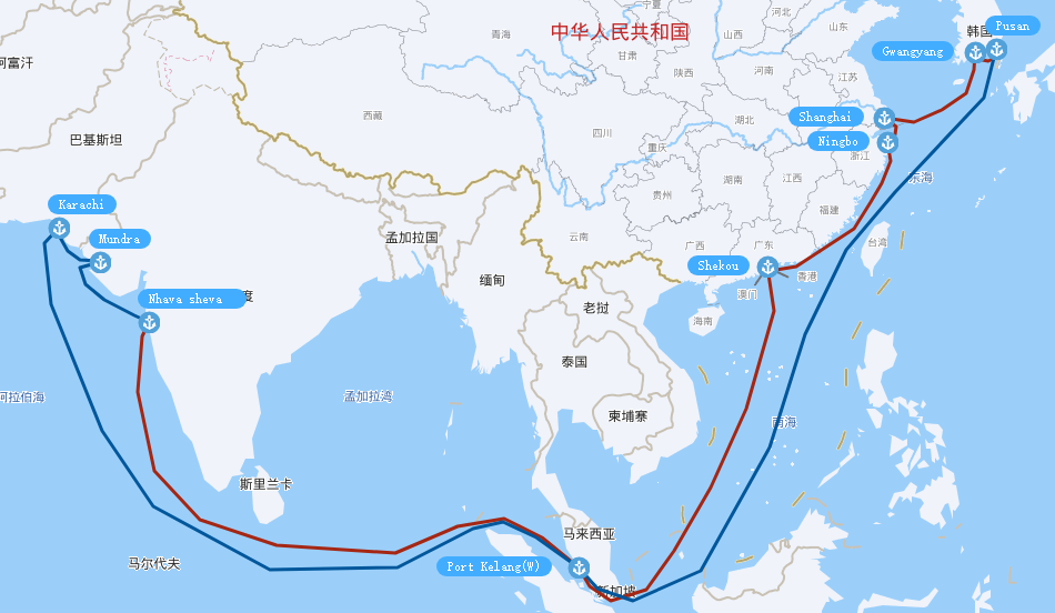 航线快讯!2月底TSL将加入这条长锦、兴亚共舱的印度直航